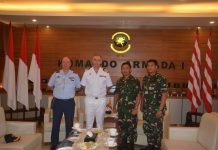 Pangkoarmada I Terima Kunjungan Kehormatan Komandan Kapal Angkatan Laut Spanyol ESPS Mendez Nunez