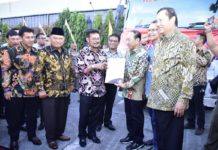 Mentan Syahrul Lepas Ekspor Ayam Olahan dan Pakan Ternak Senilai 506 Miliar ke Republik Demokratik Timor Leste