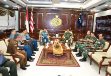 Kepala Bakamla RI Laksdya TNI Aan Kurnia Kunjungi Mabes AL