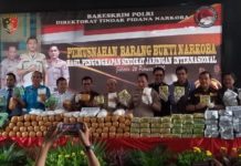 Bareskrim Polri Musnahkan Barbuk Narkoba Hasil Ungkap Kasus Sejak Desember 2019 – Februari 2020