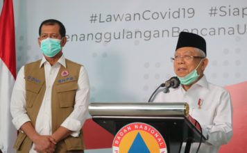 Cegah Covid-19, Wapres Ma’ruf Amin Minta Seluruh Masyarakat Taati Imbauan Pemerintah