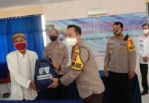 Korbinmas Baharkam Polri Sentuh Warga Masyarakat Balaraja yang Kehilangan Mata Pencaharian Akibat Pandemi Covid-19