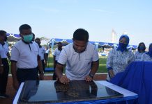 Pangkoarmada I Resmikan Stadion Sepak Bola dan Penamaan Gedung Mako Kolat Koarmada I