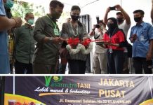 Mentan Syahrul Resmikan Toko Mitra Tani di Jakarta Pusat dan Utara