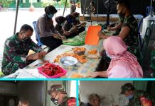 Gerakan “Wong Cilik Ojo Nganti Ngeleh” Kodim 0727/Karanganyar Bantu Warga Karanganyar Terdampak Covid-19