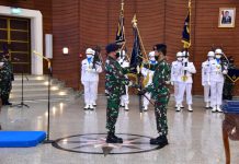 Laksda TNI Ahmadi Heri Purwono Resmi Jabat Pangkoarmada I