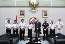 Kepala Bakamla RI – Deputy Chief of Mission Kedubes Australia Bahas Tantangan Keamanan Laut