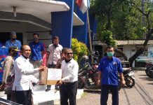 HUT Bhayangkara ke-74, Polri Beri Bantuan Sosial kepada Serikat Pekerja/Buruh