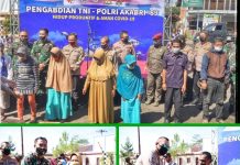 Demi Warga Masyarakat Terdampak Covid-19, Akabri 89 Rela Blusukan di Desa Jalancagak Kabupaten Subang