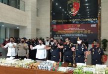 Polri dan Bea Cukai Berhasil Ungkap Peredaran Narkoba Jaringan Internasional