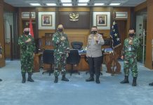 KSAU Terima Kunjungan Silaturahmi Kabaintelkam Polri