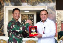 KSAD dan Ketua KPK RI Tanda Tangani BAST Barang Rampasan Negara