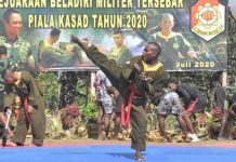 Prada Rajami Uryo Putra Papua Ukir Prestasi Lomba Bela Diri Militer Piala KSAD Tingkat Kodam XVII/Cenderawasih