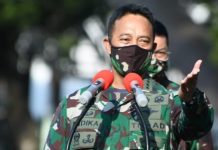 KSAD Pimpin Acara Pelepasan Siswa Secapa-AD yang Sudah Pulih dari Covid-19