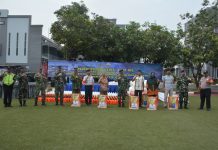 Koarmada I Gelar Bakti Sosial Penanggulangan Wabah Covid-19