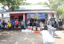 Peduli Covid-19, Koarmada I Sambangi Flat TNI AL Marunda