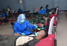 Penuhi Kebutuhan Stok Darah PMI Selama Pandemi Covid-19, Koarmada I Gelar Donor Darah Rutin