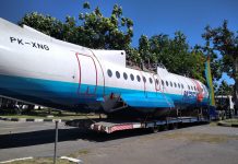 Pesawat N250 Gatot Kaca Masuk Museum Pusat TNI AU Dirgantara Mandala Yogyakarta