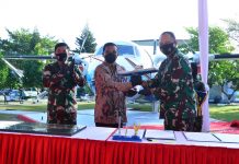 KSAU Hadiri Peresmian Monumen Pesawat N250 Gatot Kaca