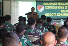 Ini Pesan Dandim Tigaraksa Saat Kunker Perdana di Makoramil 10/Sepatan