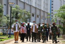 Ketua Satgas Covid-19 Buka Tower 4 dan 5 Wisma Atlet untuk Flat Isolasi Mandiri Warga Terinfeksi Covid-19