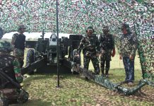 Pangdivif 3 Kostrad Tinjau Latihan Menembak Prjurit Yonarmed 6 Kostrad