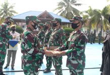 Panglima Koarmada I Berikan Penghargaan kepada 6 Prajurit AL Atas Upaya Penggagalan Penyelundupan Narkoba