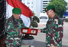 KSAD Pimpin Sertijab Ka RSPAD Gatot Soebroto dan Laporan Kenaikan Pangkat Sembilan Pati