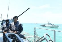 Jelang HUT TNI ke-75, KSAL Inspeksi Kesiapan Operasional Unsur Koarmada I