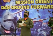 Asops Kasau Resmi Membuka Latihan MOT dan GFAC di Lanud Iswahjudi Madiun