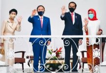 Presiden RI Joko Widodo Terima Kunjungan Perdana Menteri Jepang Yoshihide Suga