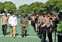 Kodam Siliwangi Bareng Polda Jawa Barat dan Satpol PP Tertibkan Baliho Langgar Aturan