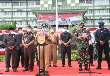 Pencanangan ‘Bulan Kasih Papua Barat’ Kodam XVIII/Kasuari