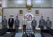Kepala Bakamla RI Terima Kunjungan Kedubes Amerika Serikat