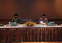 Panglima TNI dan Kapolri “Bakar” Semangat Satgas Nemangkawi