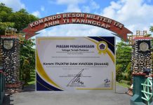 Korem 174 Merauke Raih Peringkat Pertama Nilai IKPA di Provinsi Papua