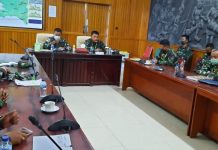 Danrem 174 Merauke Terima Kunjungan Tim Wasrik Itdam XVII/Cenderawasih