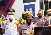 Operasi Ketupat Jaya 2021, Ditlantas Polda Metro Adakan Tes Swab Antigen Gratis di Terminal Kalideres