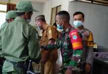 Sinergitas TNI-Polri Tingkatkan Kedisiplinan Anggota Linmas