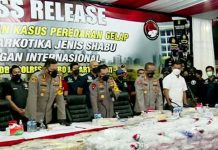 Satres Narkoba Polres Jakarta Pusat Gagalkan Peredaran Sabu Seberat 310 Kilogram