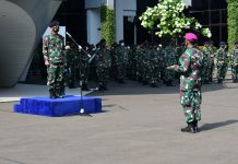 Danpushidros TNI-AL Tekankan Personel Tetap Waspadai Virus Covid-19 dan Larangan Mudik