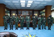 KSAU Terima Laporan Kenaikan Pangkat 9 Pati TNI AU