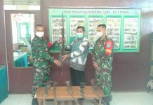 Terima Enam Pucuk Senjata Rakitan, Dandim Sambas Apresiasi Prestasi Babinsa