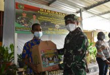 Danrem 174 Merauke Pimpin Bakti Sosial HUT ke-58 Kodam XVII/Cenderawasih