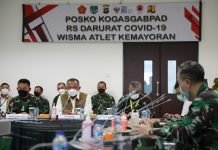 Kepala BNPB Ganip Warsito Pastikan Wisma Atlet Siap Hadapi Lonjakan Pasien Pasca Libur Lebaran