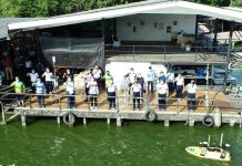 Walikota Jakarta Utara Tinjau Survei dan Pemetaan Pushidros TNI AL di Perairan Danau Sunter Selatan