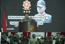 Pangkostrad Beri Pembekalan kepada Taruna dan Taruni Akmil