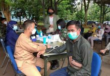 Satuan Jajaran TNI Angkatan Udara Gelar Vaksinasi Massal Serentak