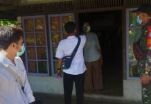 Ajak Warga Terapkan Prokes, Koramil Jawai Turun ke Desa