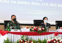 KSAU Dampingi Ketua DPR RI Berikan Pembekalan kepada Pasis Seskoau A-58
